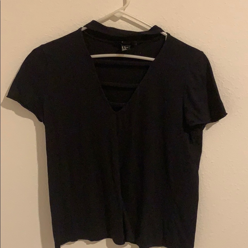 black shirt